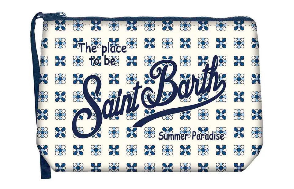 MC2 Saint Barth Aline 00672L Pochette Bianca Scuba Tie