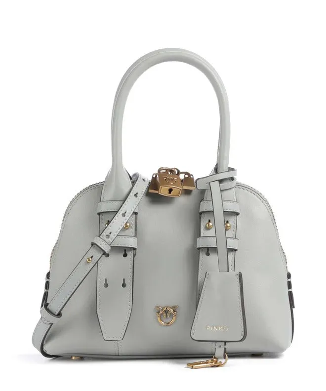 Pinko Escape Mini 105333 Borsa Bowling Grigio Perla