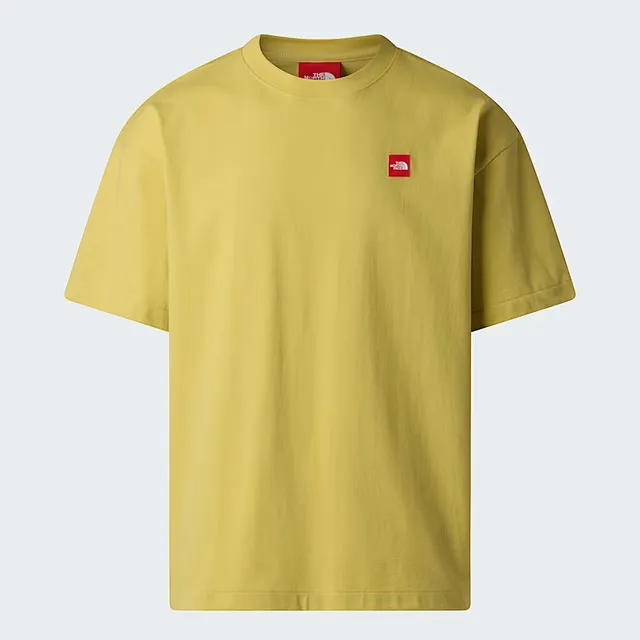 The North Face Redbox NF0A8EG5 t-shirt uomo beige cotone