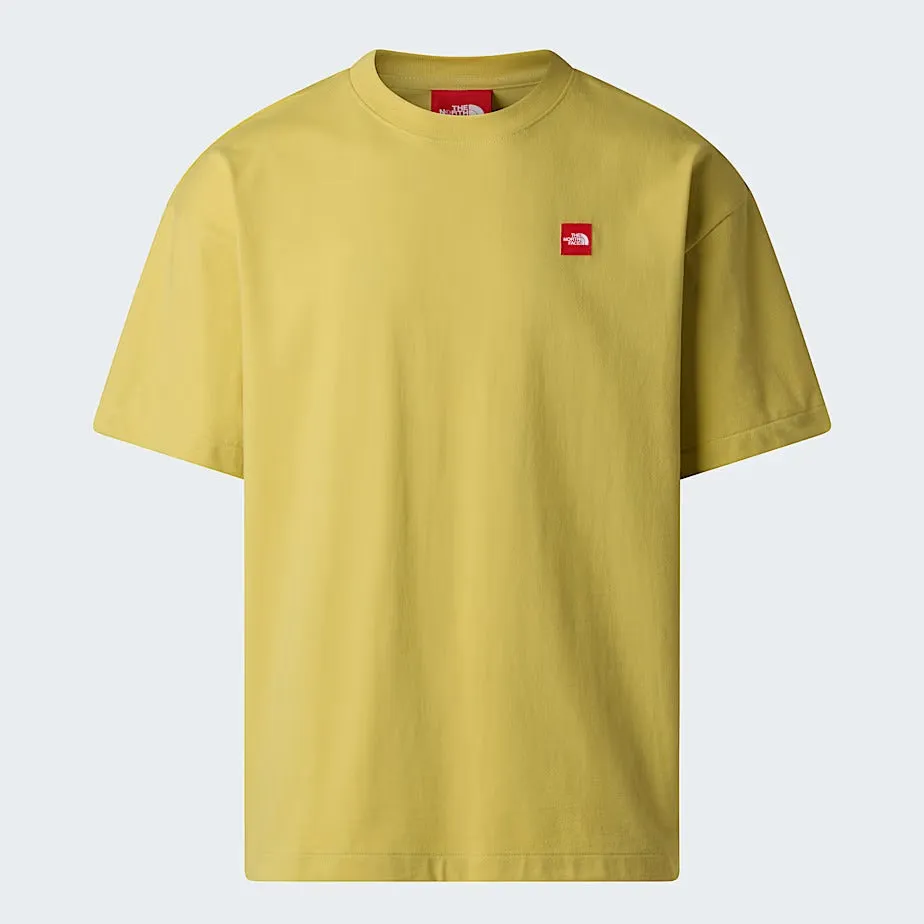 The North Face Redbox NF0A8EG5 t-shirt uomo beige cotone