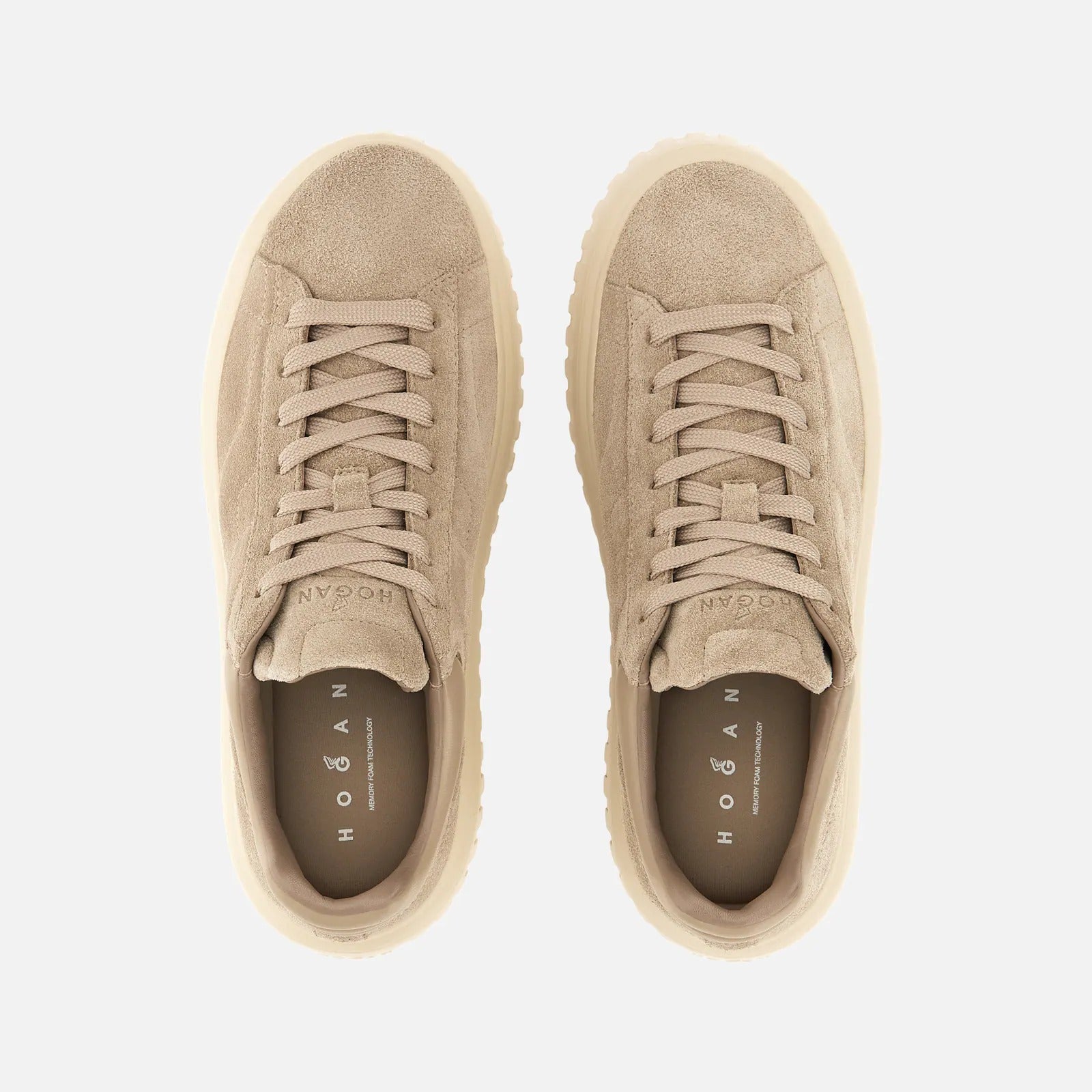 Hogan H-Stripes HXW6450 Sneakers Donna Beige
