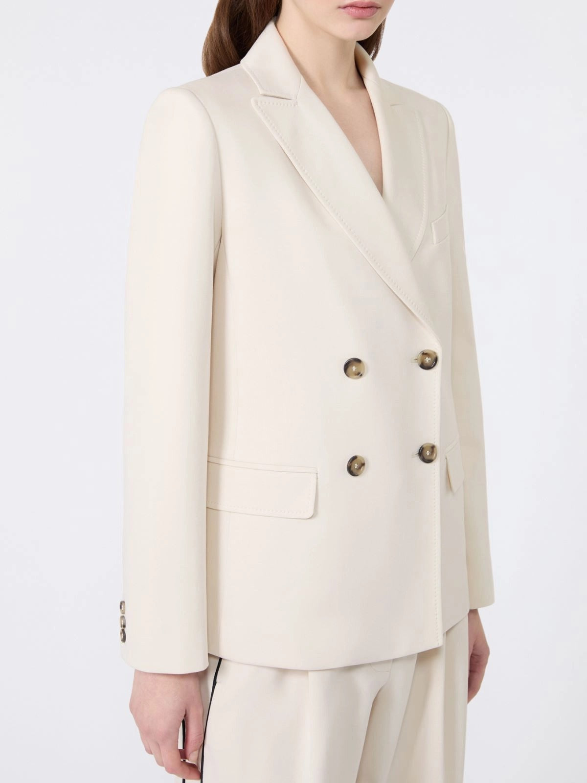 Weekend Max Mara Colibri WKDCOLIBRI blazer avorio jersey
