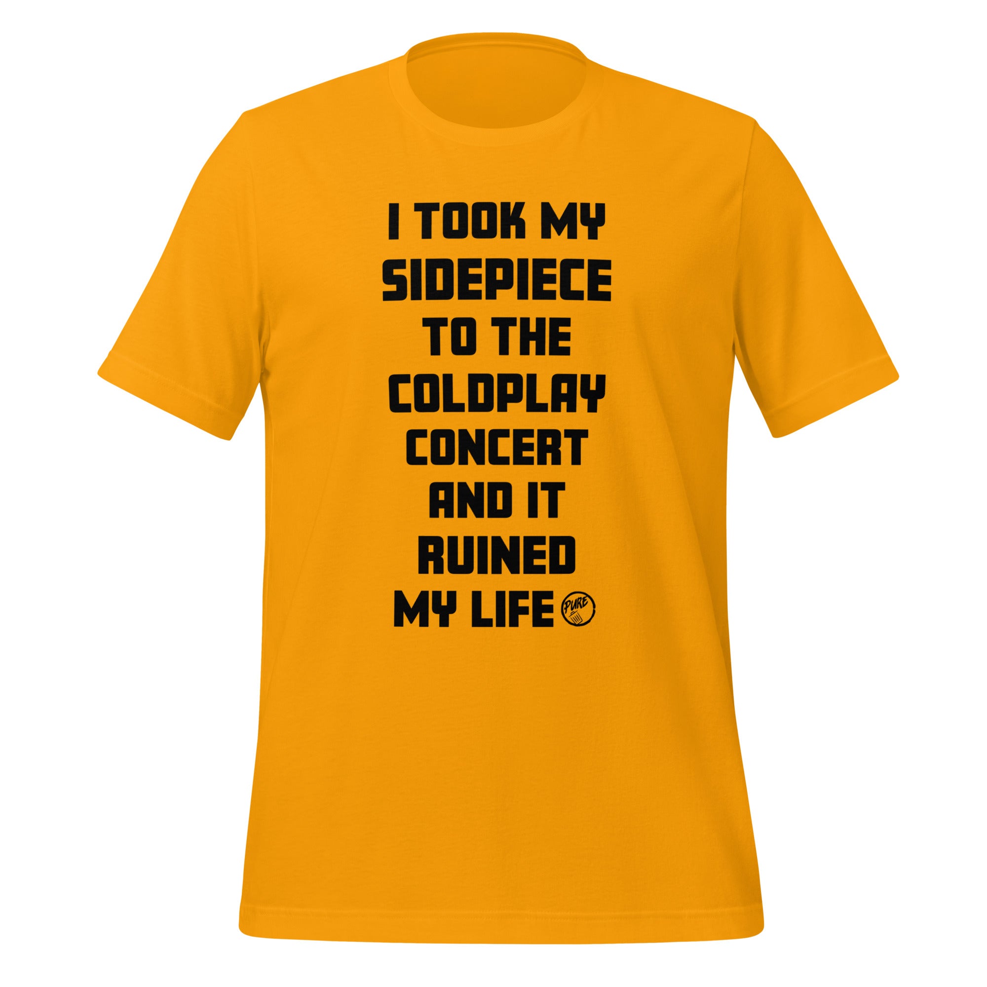 Pure Trash Coldplay Ruined My Life T-shirt uomo cotone