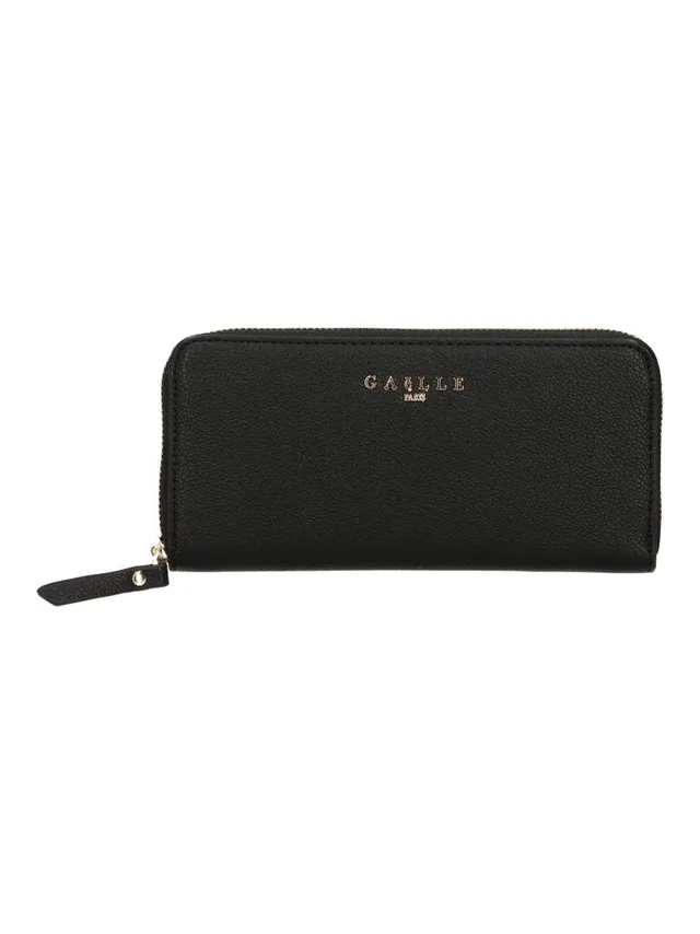 Gaelle Paris GAACW03033 portafoglio nero zip-around