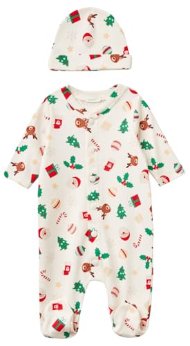 Benetton Set Neonato 5 Pezzi Cotone Renna 50