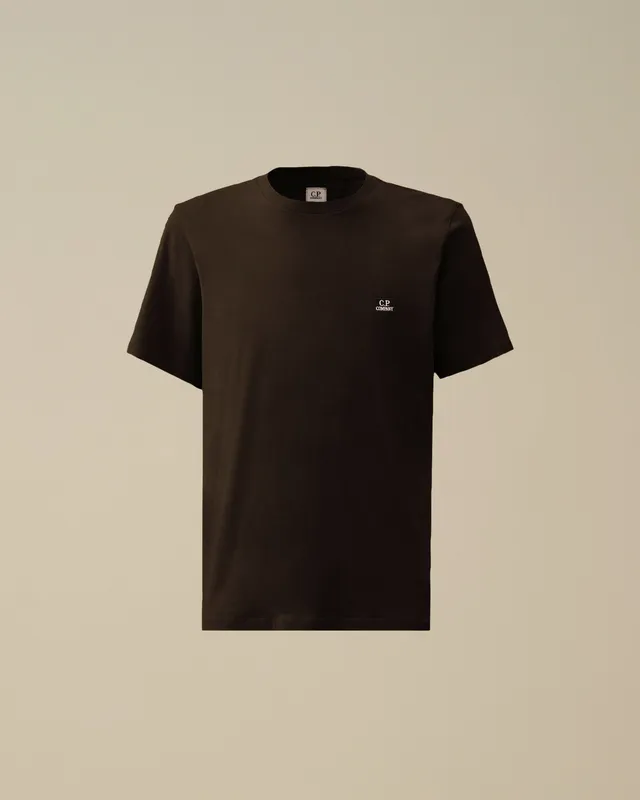 C.P. Company RCCMTS726A T-Shirt Nera Jersey Cotone