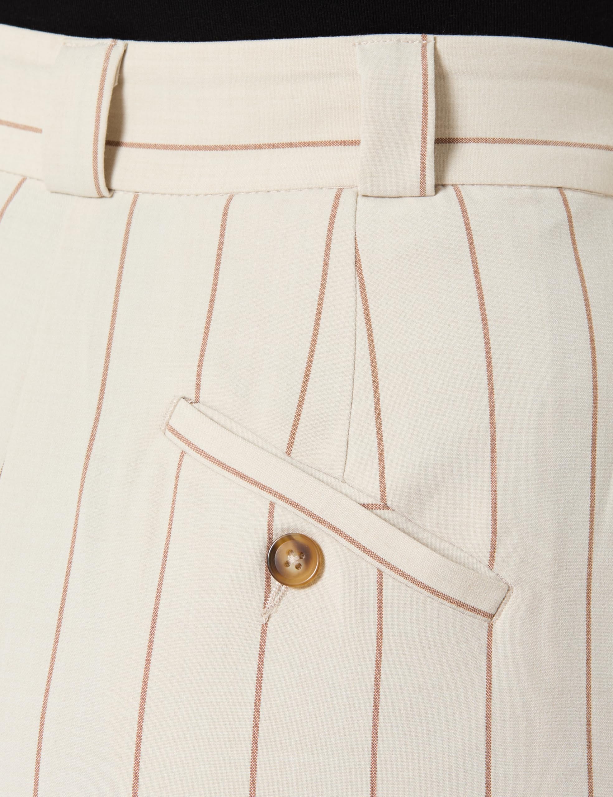 Benetton 44t0df0b3 Pantaloni Palazzo Grigi Donna