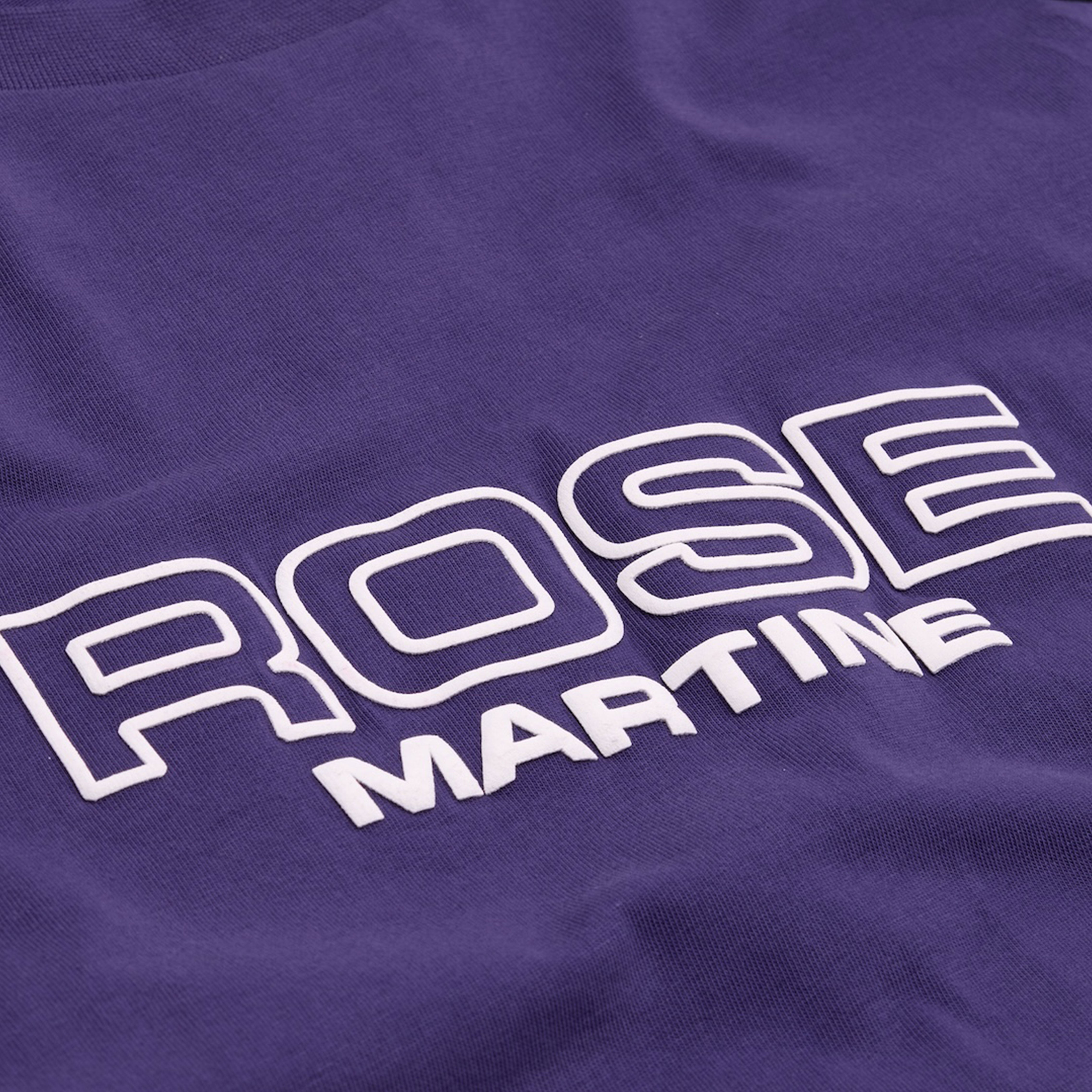 Martine Rose Oversized Panelled T-Shirt maglietta purple cotone