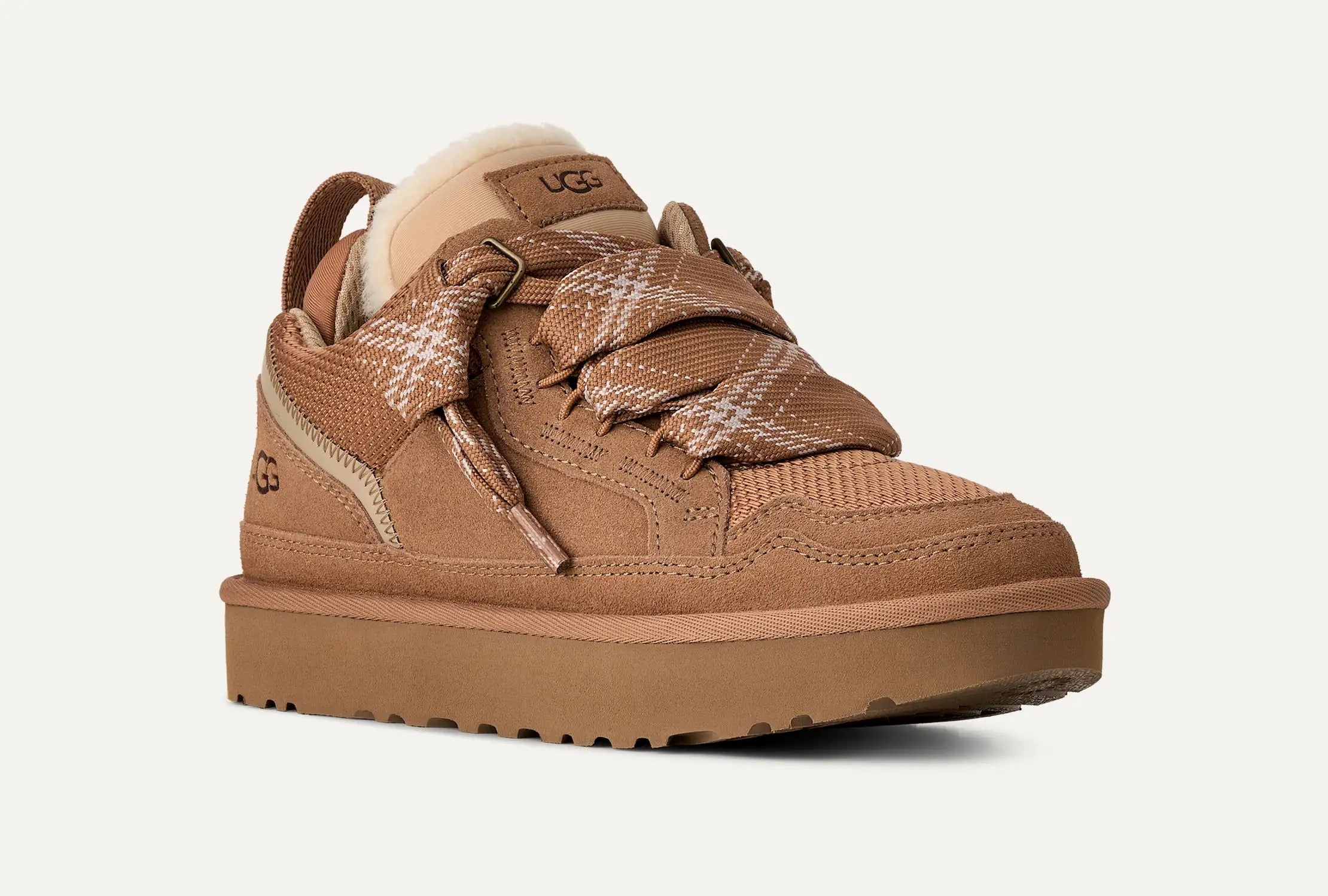 UGG Lowmel 1144032 Sneaker donna chestnut suede