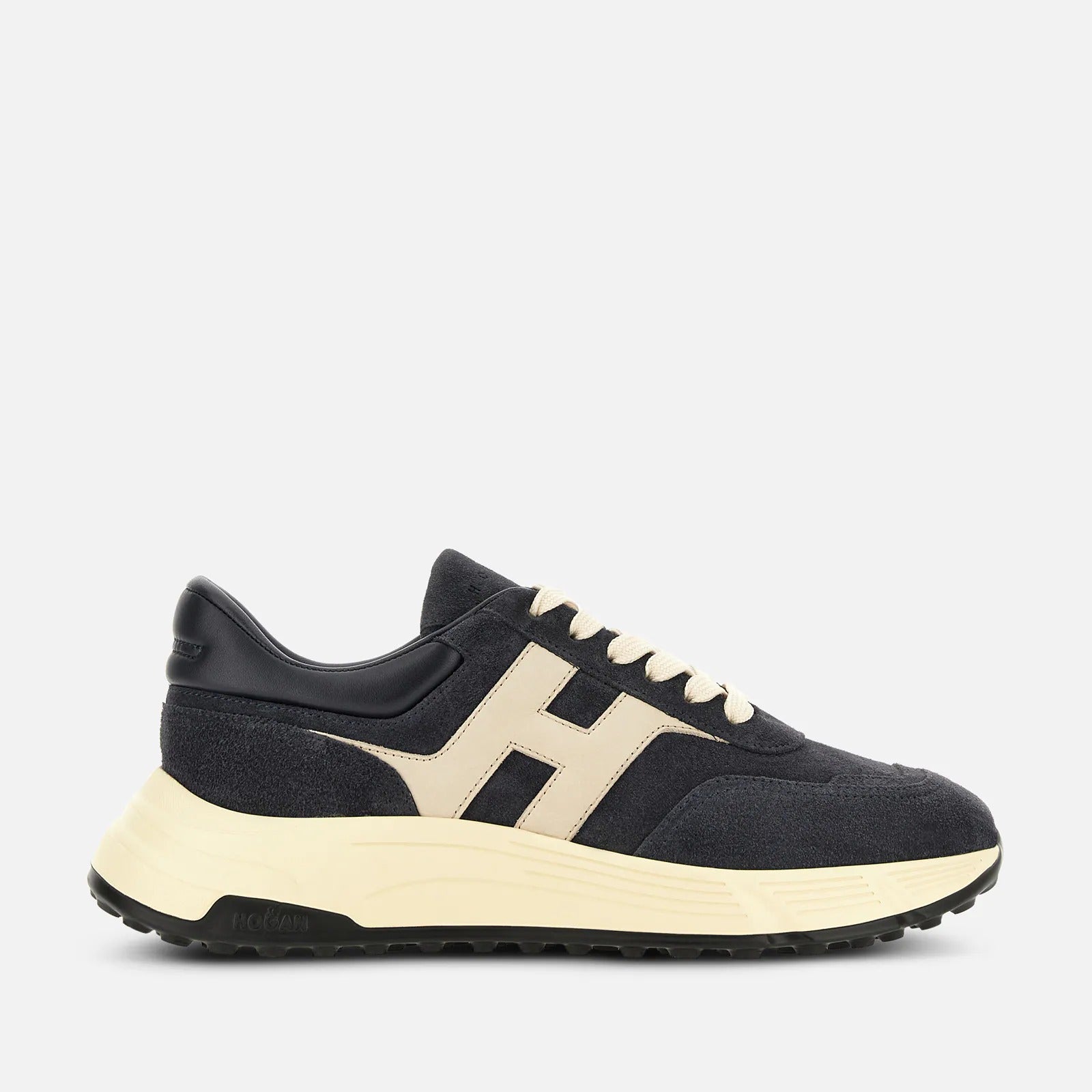 Hogan Hyperlight HXM5630 Sneakers Uomo Blu Suede