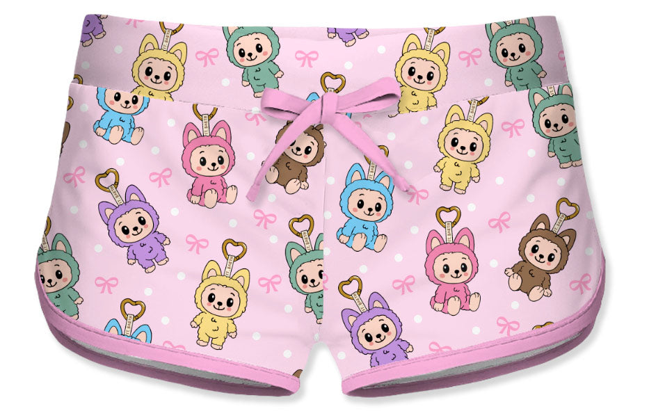 MC2 Saint Barth Coco 00756L shorts bambina rosa charms