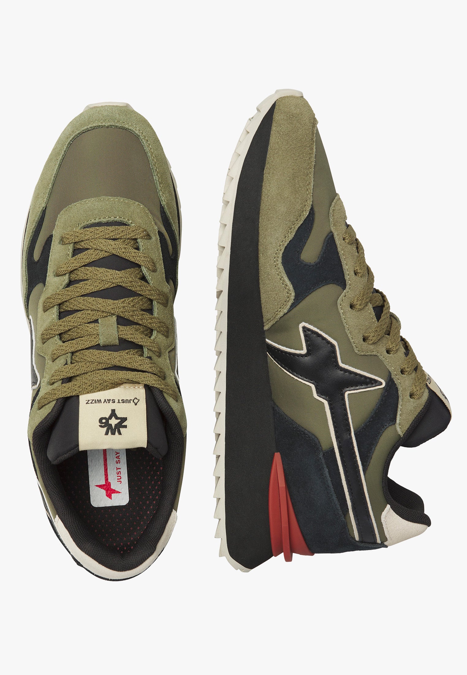 W6YZ Yak-M 2015185 25 sneakers uomo militare