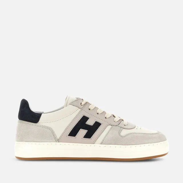 Hogan H-TV HXM6680 Sneakers Uomo Blu Avorio Nappa