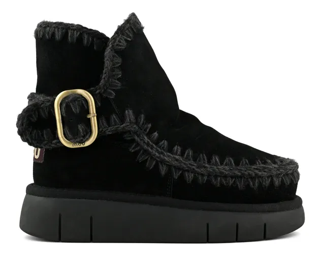 Mou Bounce Boot FW531020A Stivaletto Donna Nero Pelle