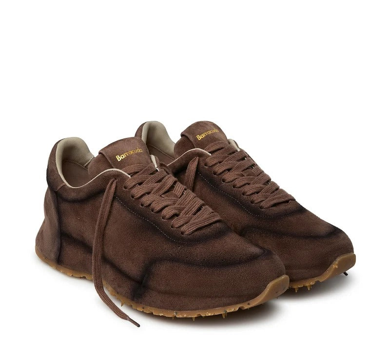 Barracuda BU3645 Sneaker Uomo Marrone Suede