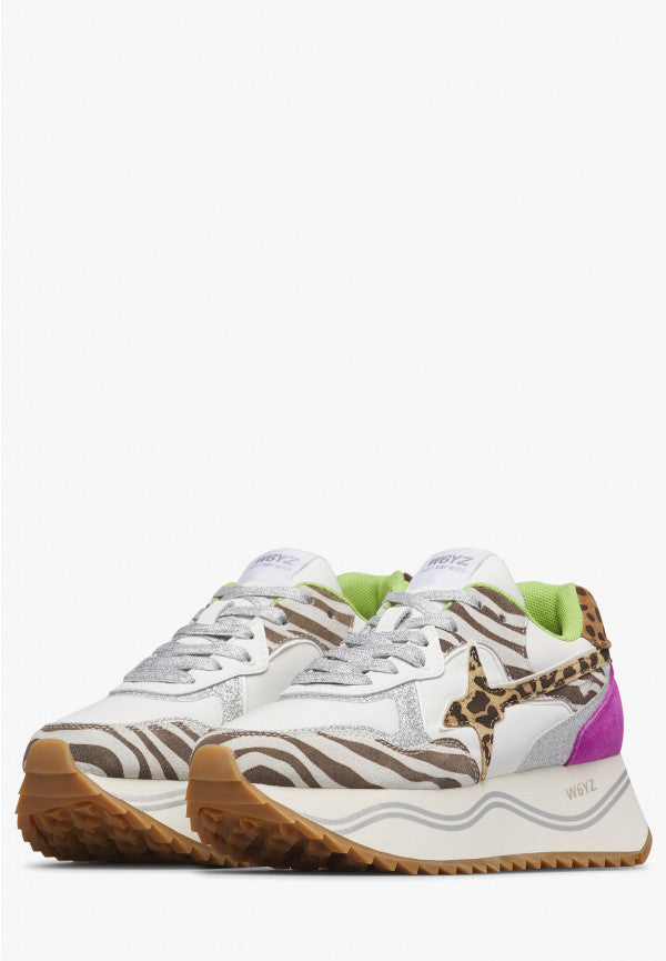 W6YZ Deva W 2017405 sneakers multicolor platform