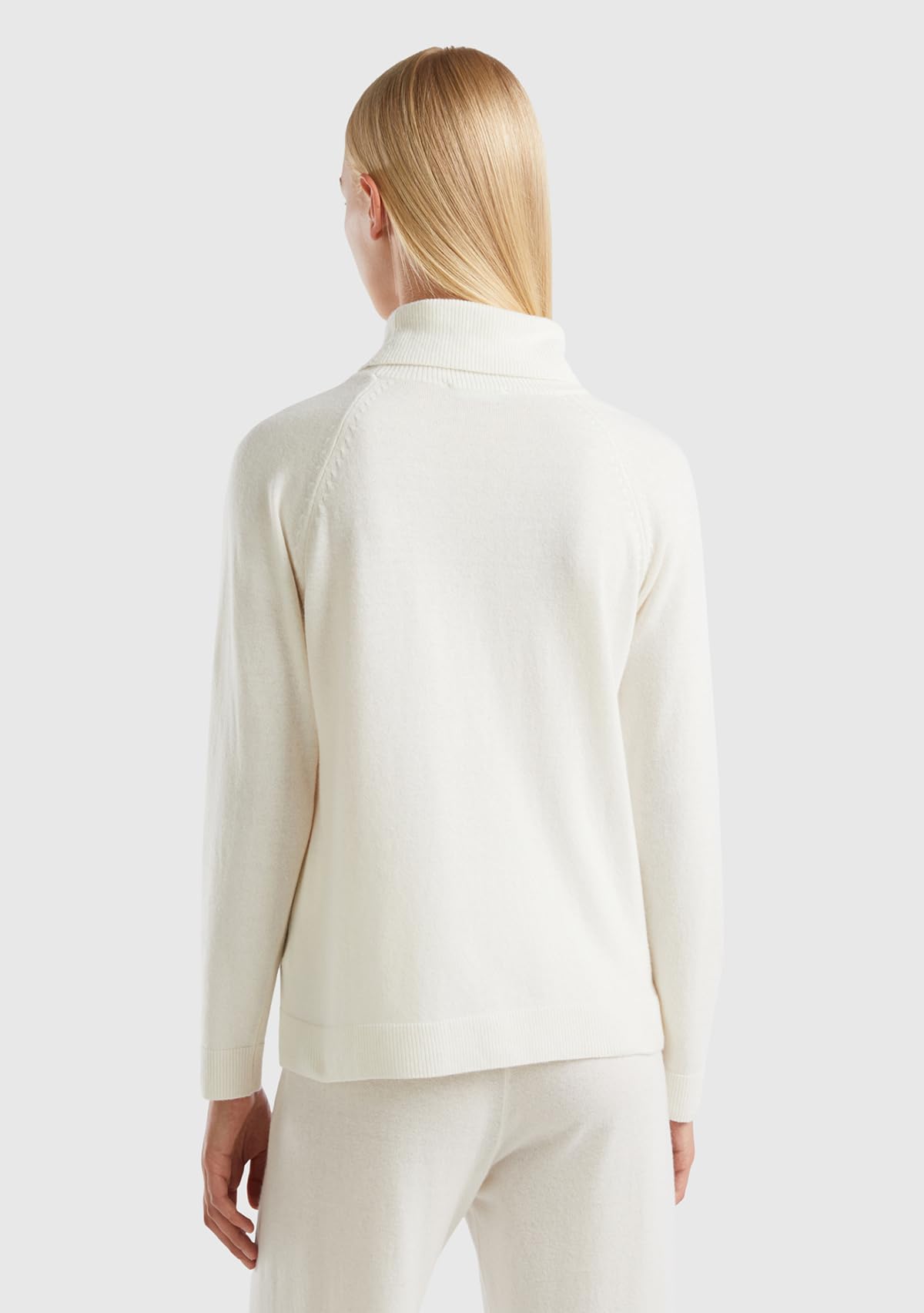 Benetton 1035d2551 Maglia Ciclista Donna M Bianco Panna