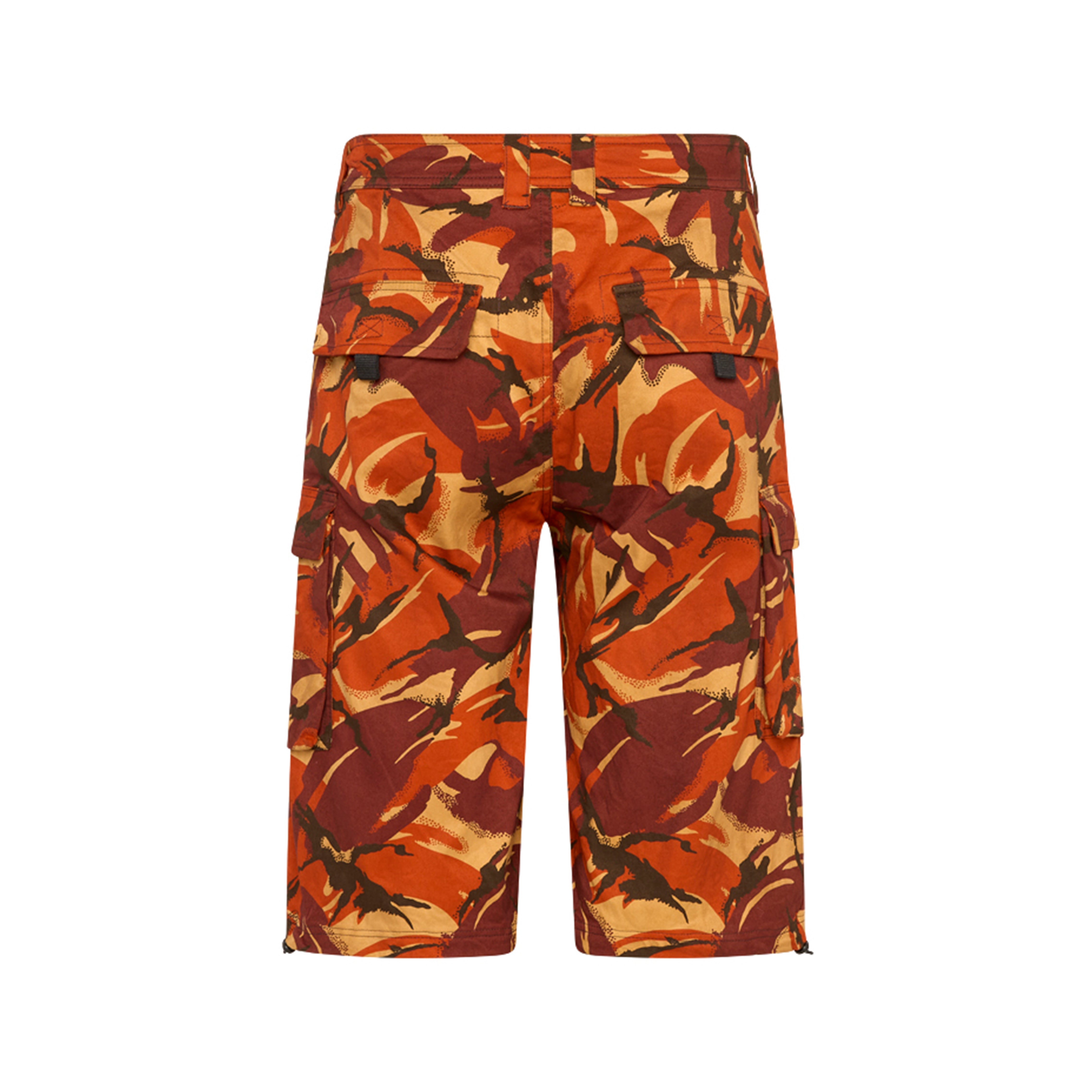 Martine Rose Utility Short pantaloncini orange camo cotone