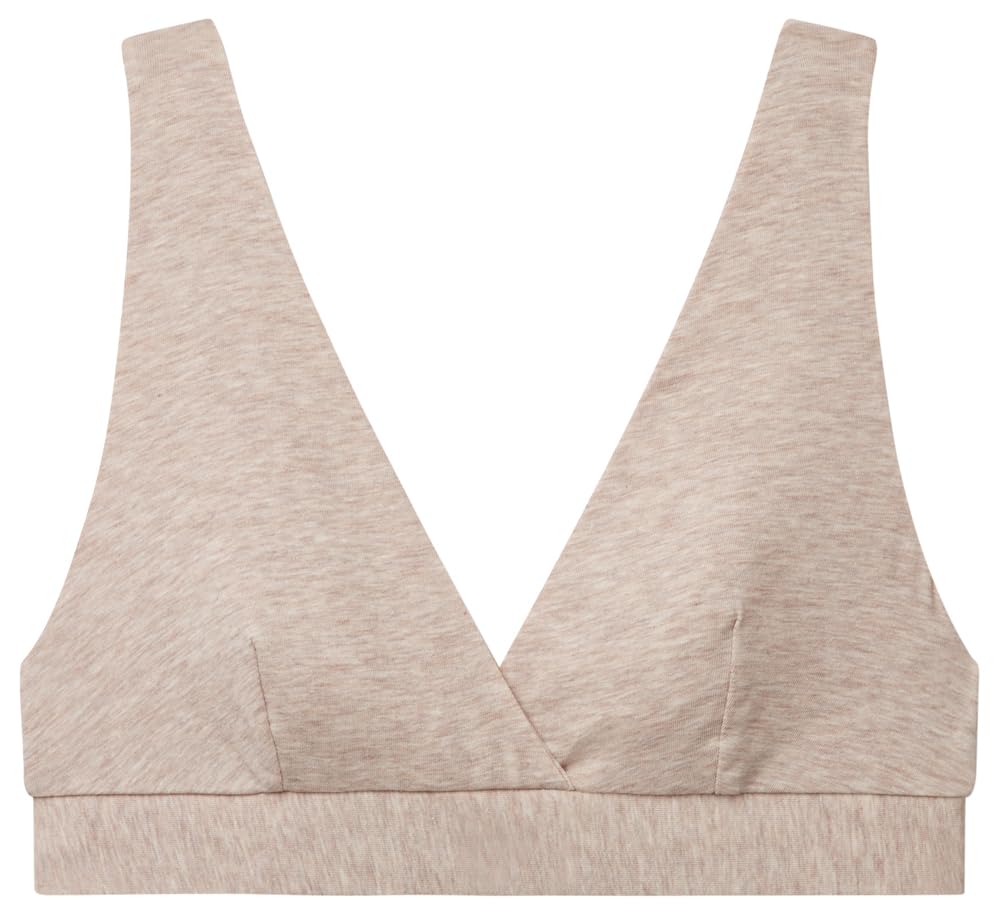 Benetton Intimo Triangolo Vela Reggiseno Grigio Melange Cotone