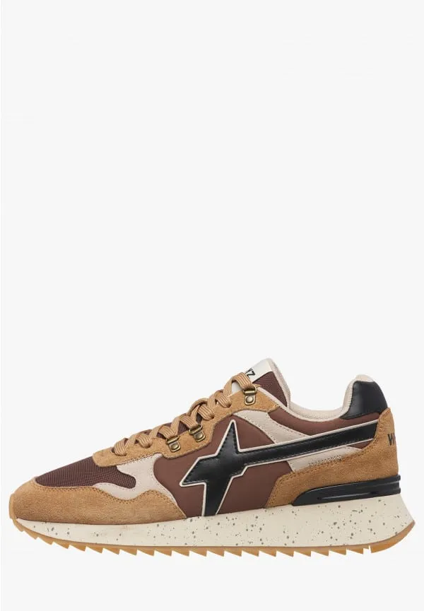 W6YZ Yak-M 2015185 sneakers marrone beige uomo