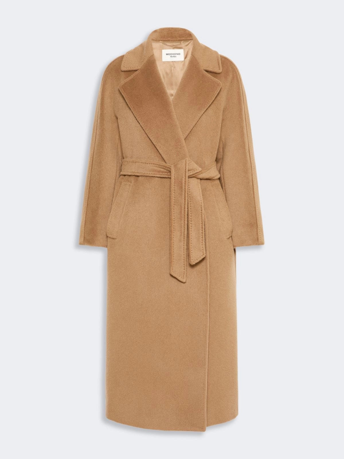 Weekend Max Mara Tempera Cappotto Cammello Lana
