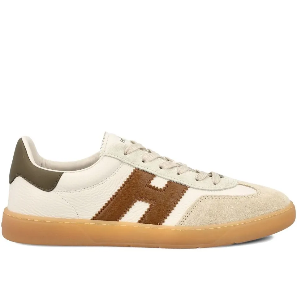 Hogan HXM6470FB60UW sneaker uomo Bianco Beige