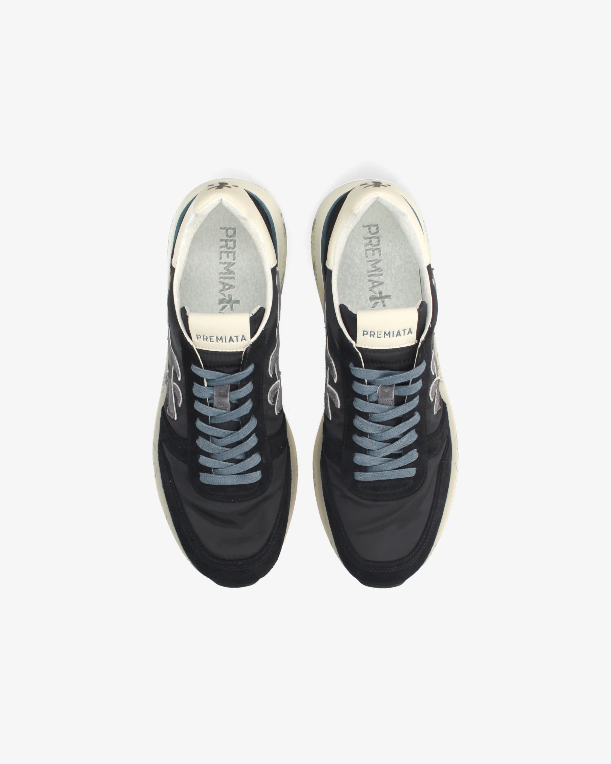 Premiata Mick 7716 sneaker uomo navy tessuto tecnico