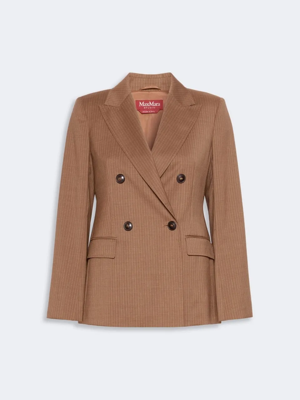Max Mara Studio MSTUMICO Blazer Donna Cammello Lana