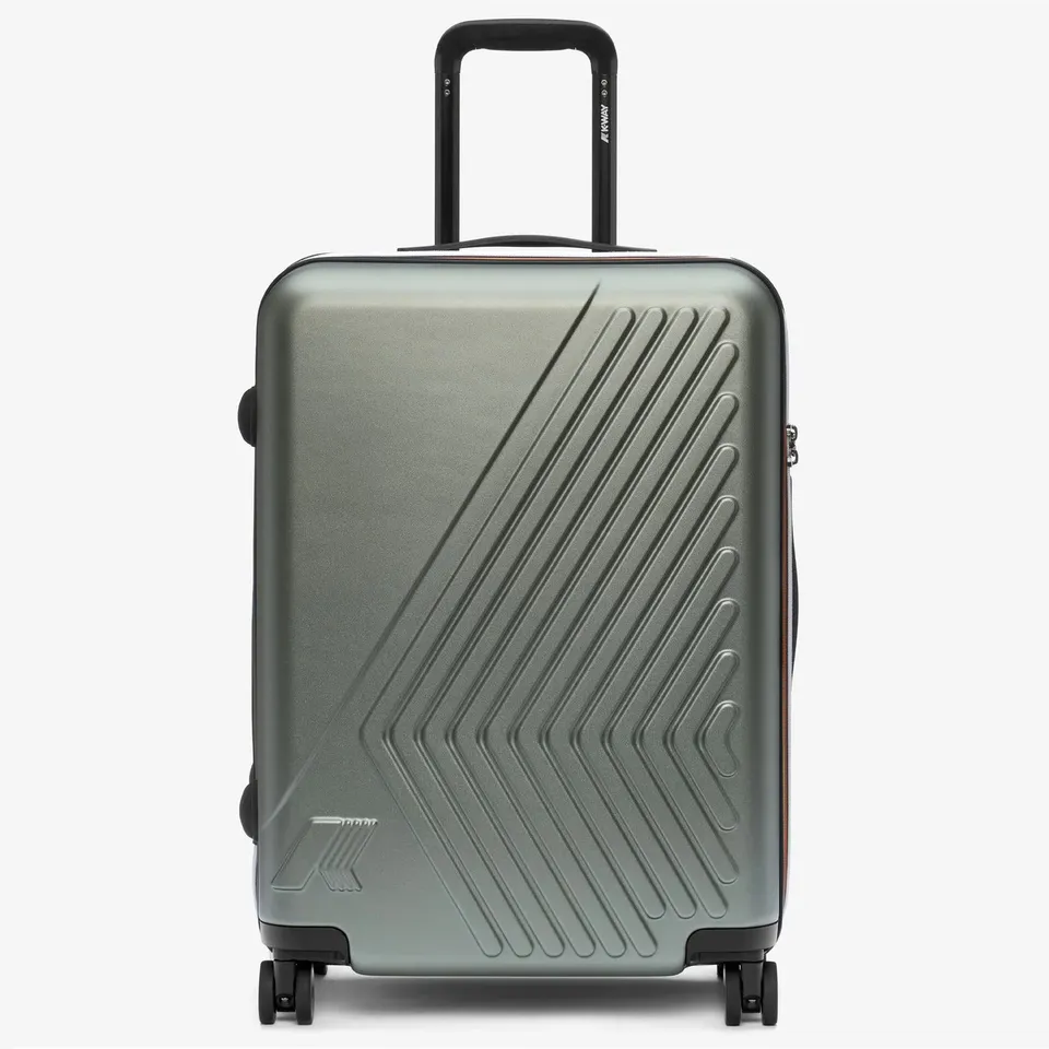 K-Way Eudoxieur K41351W trolley Green Lichen 57L
