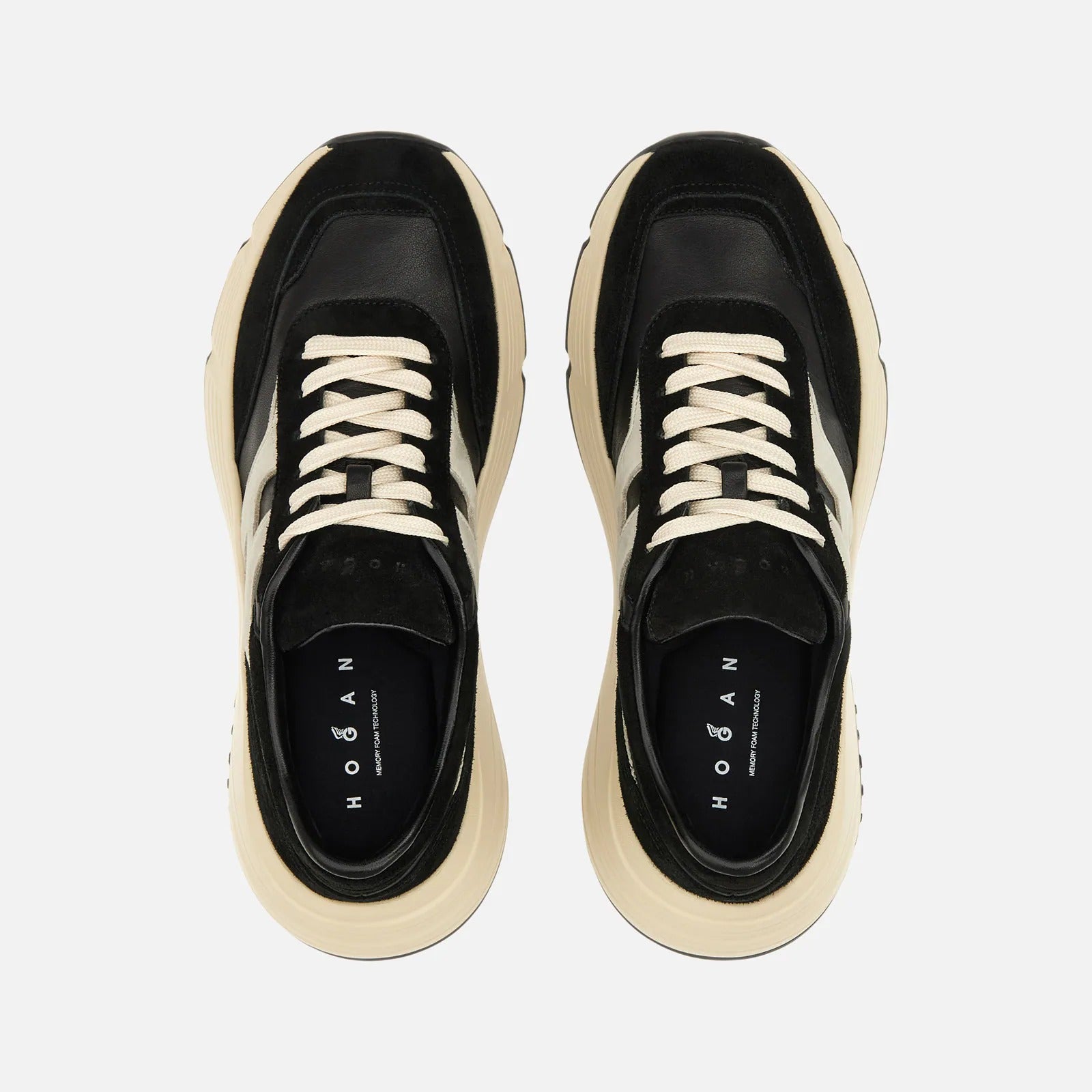 Hogan Hi-Fi H669 HXW6690FR30UHG1023 sneakers nero platform