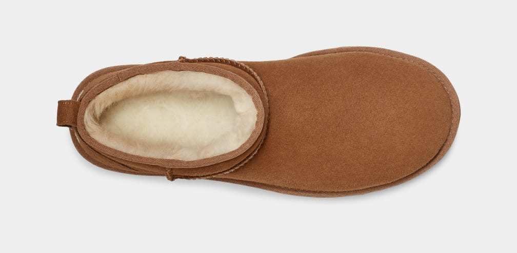 UGG Classic Ultra Mini 1137391 scarponcino uomo chestnut montone