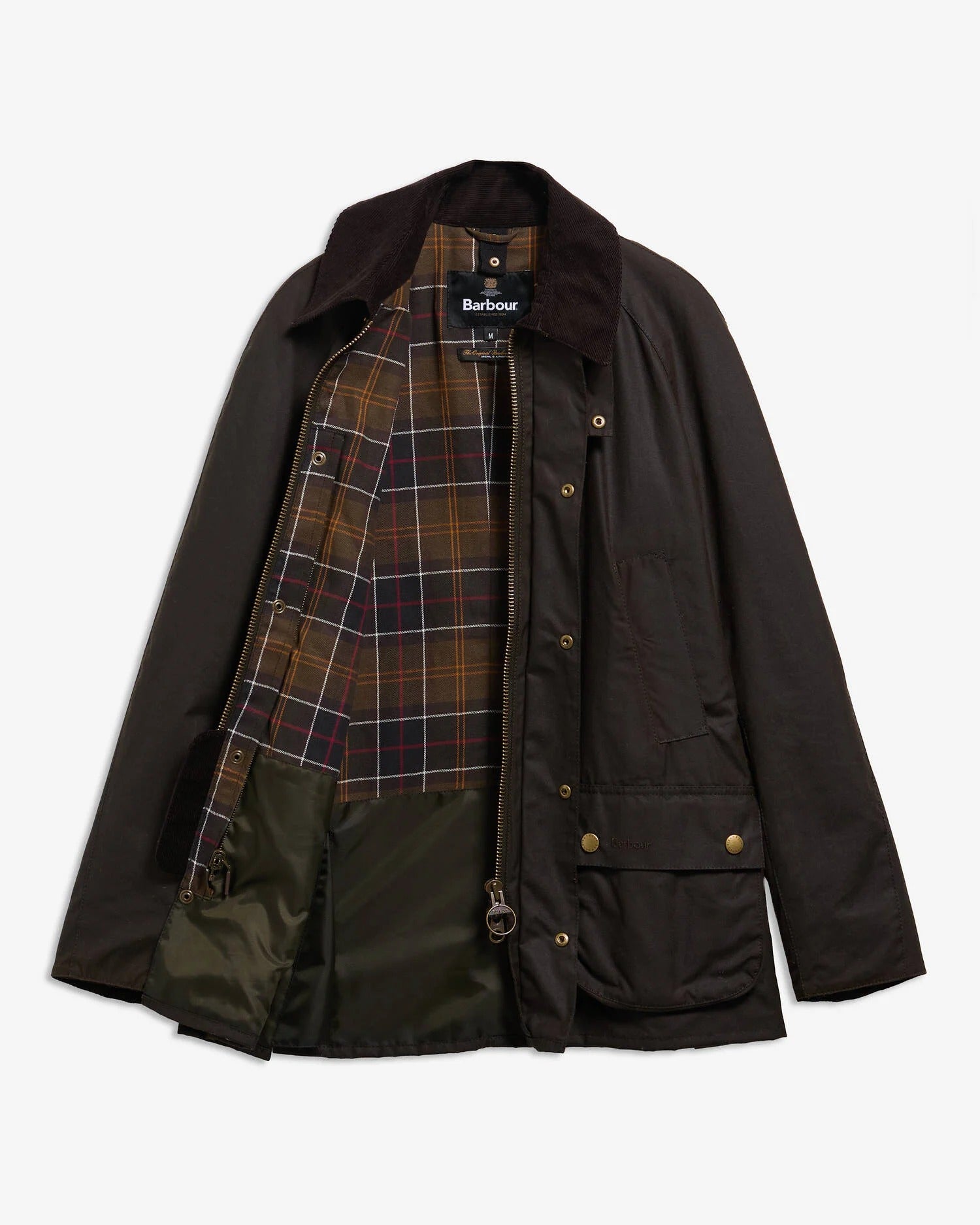 Barbour Ashby Wax MWX0339 giacca uomo olive cerata