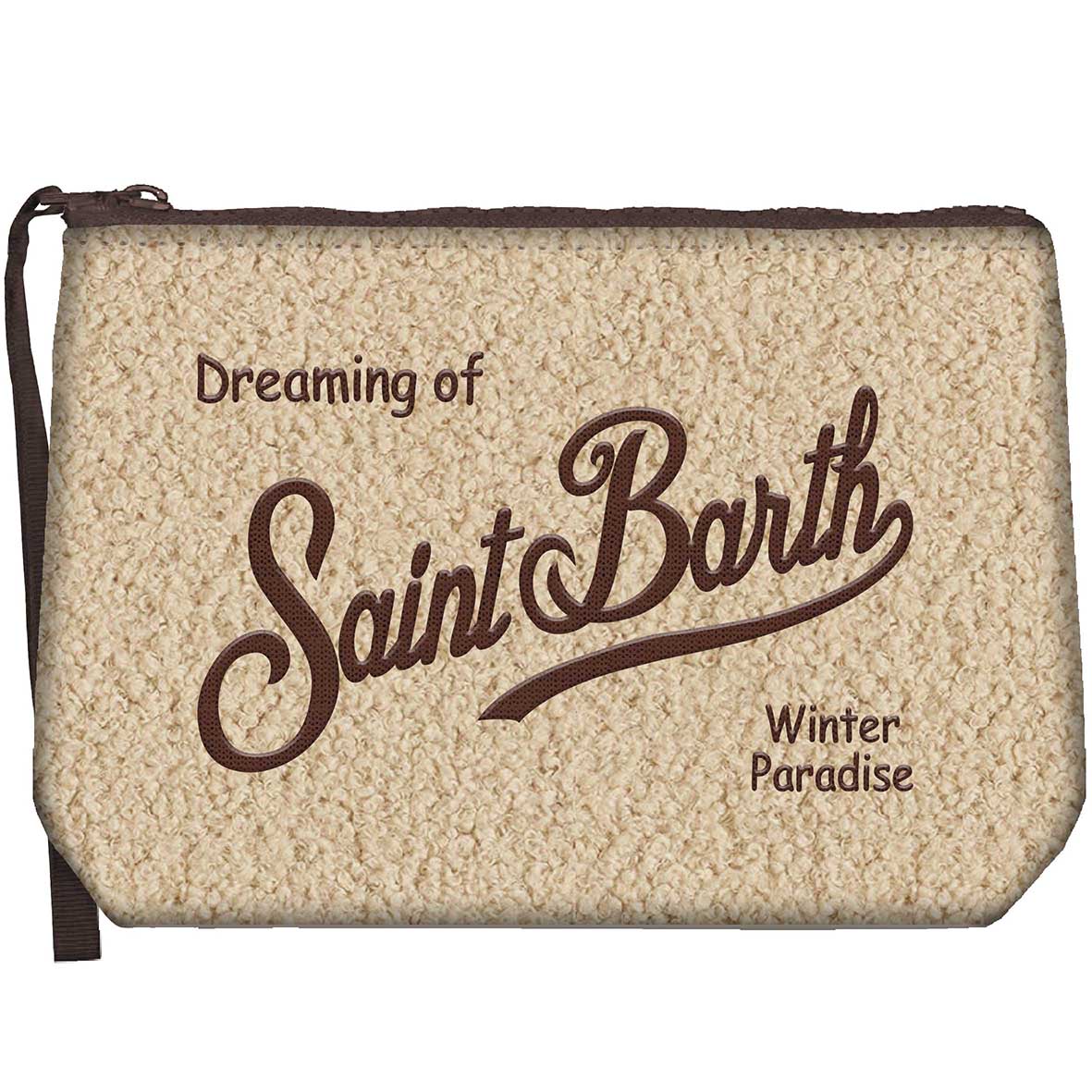 MC2 Saint Barth Aline Teddy 00168M pochette beige teddy