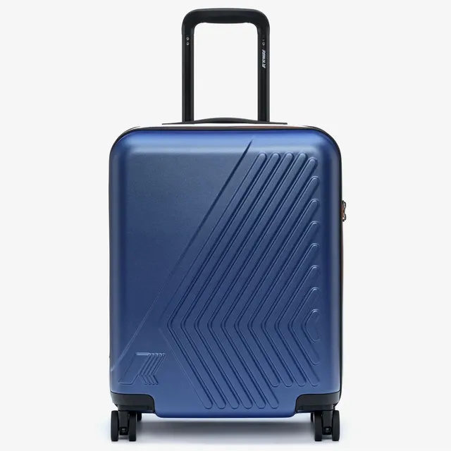 K-Way Eudoxie K4125ZW Trolley Cabina Blu Royal Marine