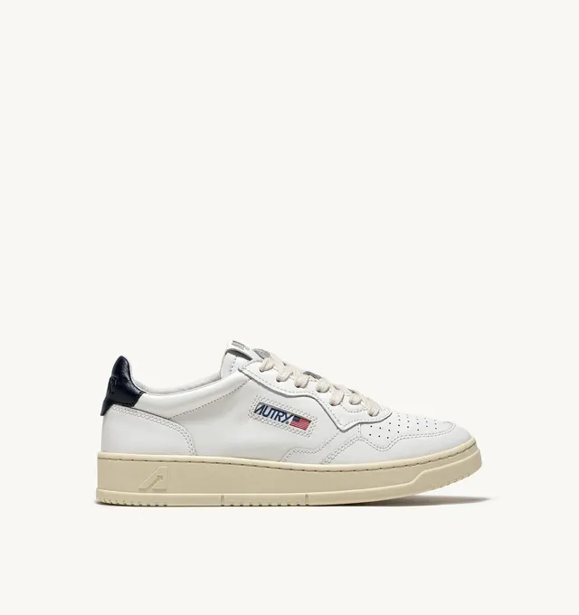 Autry Medalist Low AULM-LL12 sneakers pelle White Space