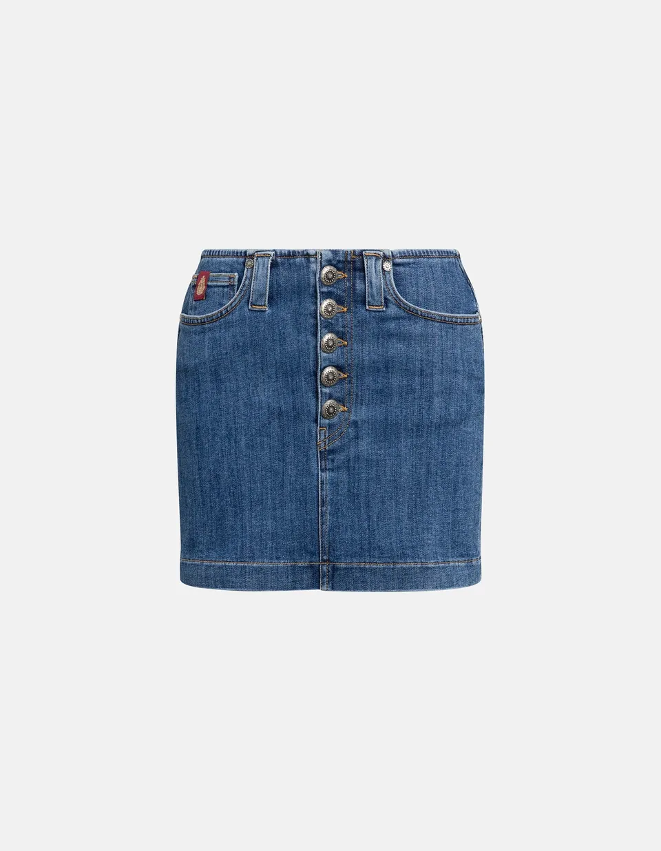 Dondup G660B DS0397D gonna donna blu denim stretch