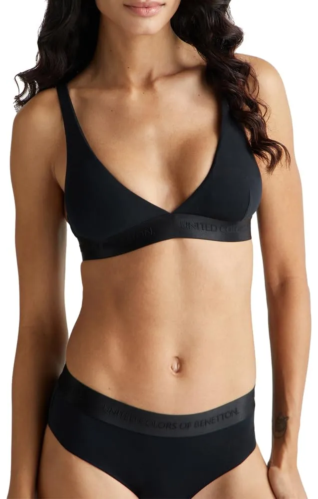 Benetton Intimo e Pigiami reggiseno triangolo soft cotone organico
