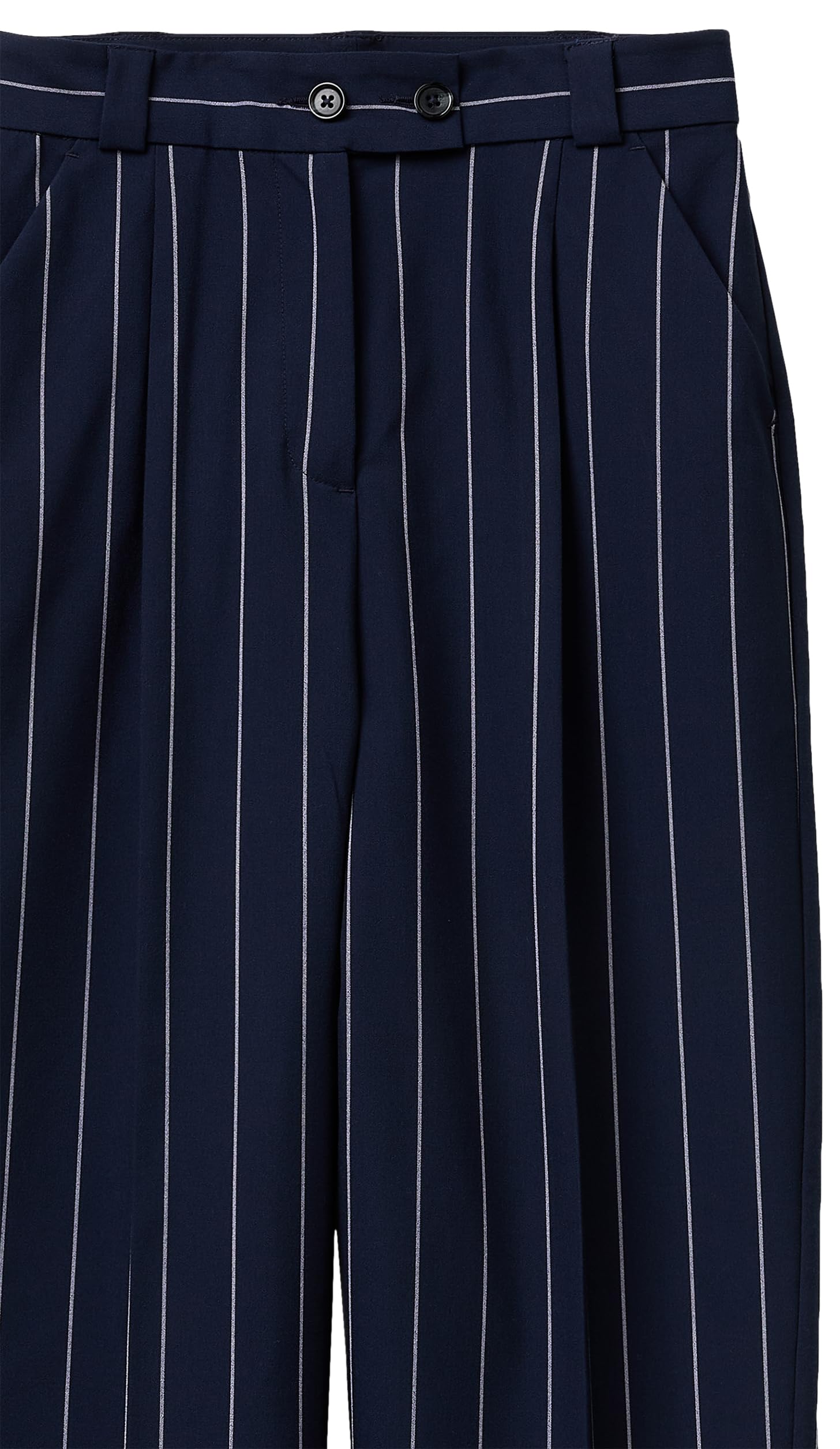 Benetton Pantalone Carrot Fit Tinta Unita Lungo