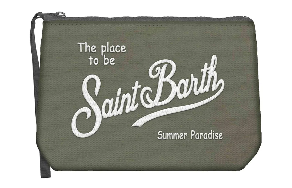 MC2 Saint Barth Aline Pochette Canvas Militare