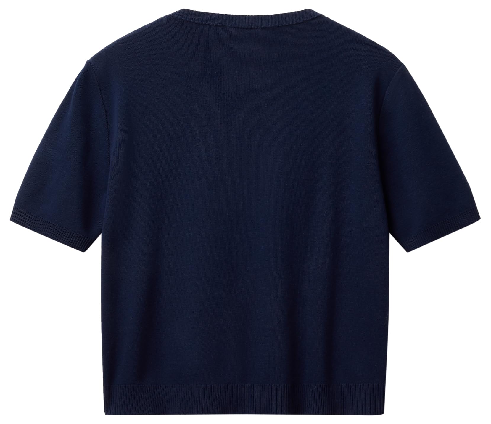 Benetton Maglia 1091d10d5 Maglione Donna Manica Corta