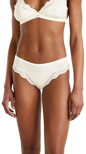 Benetton Slip Donna Mutandine Elastiche con Pizzo Sgambato