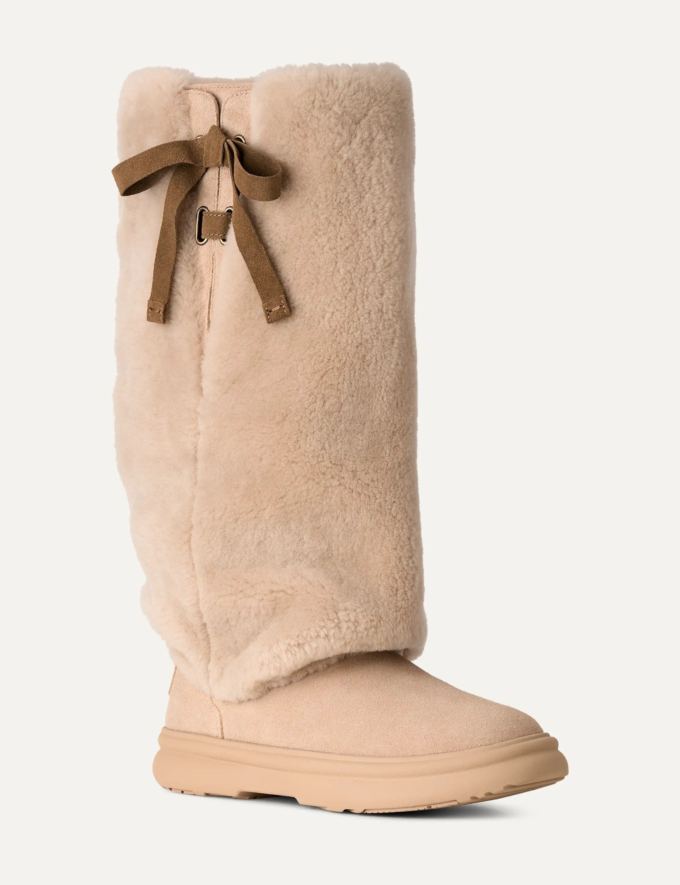 UGG 1183792 Après City Tall Stivale Donna Moonlight Camoscio