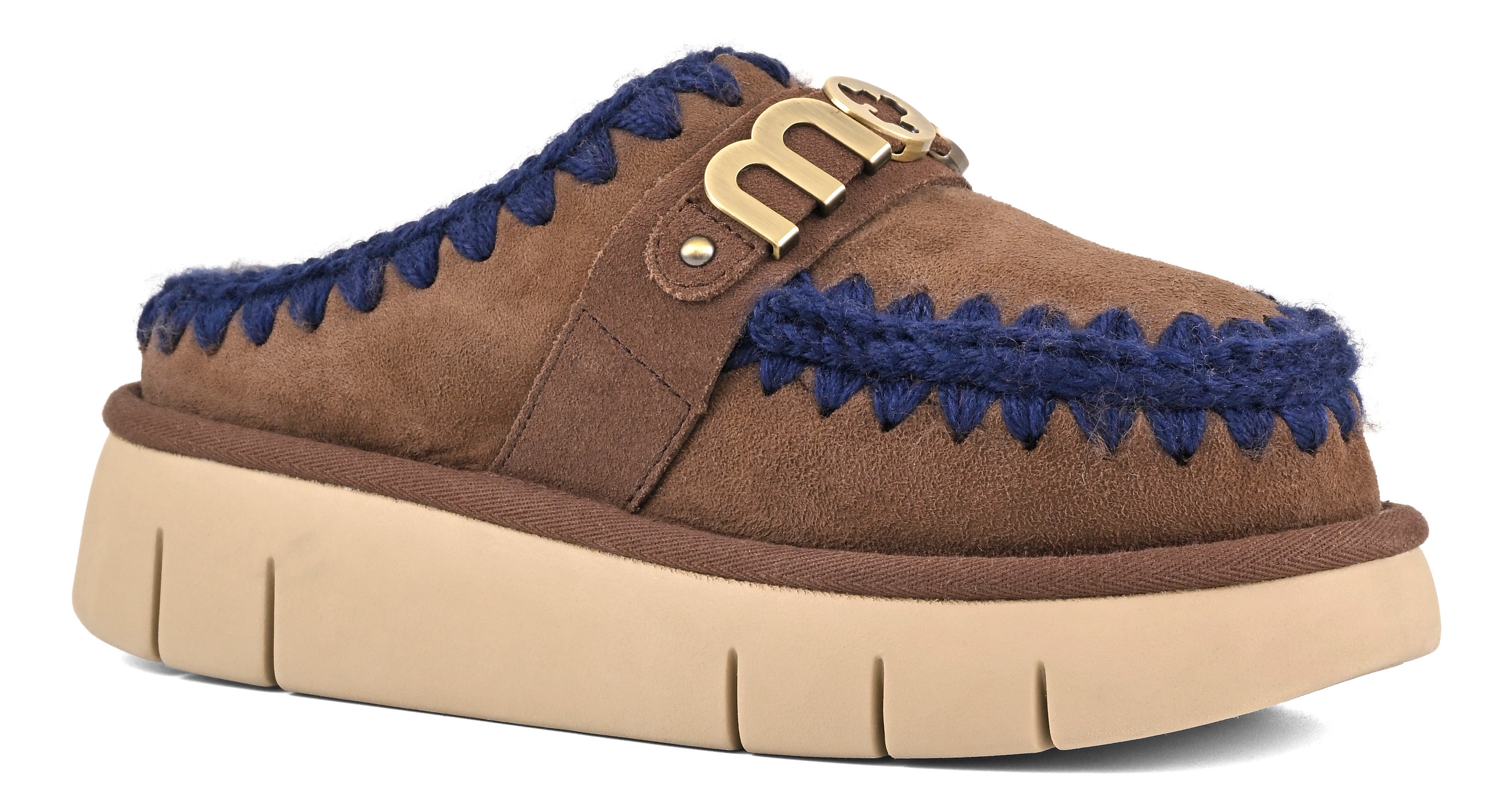 Mou Bounce Clog FW531001A ciabatta brown pepper