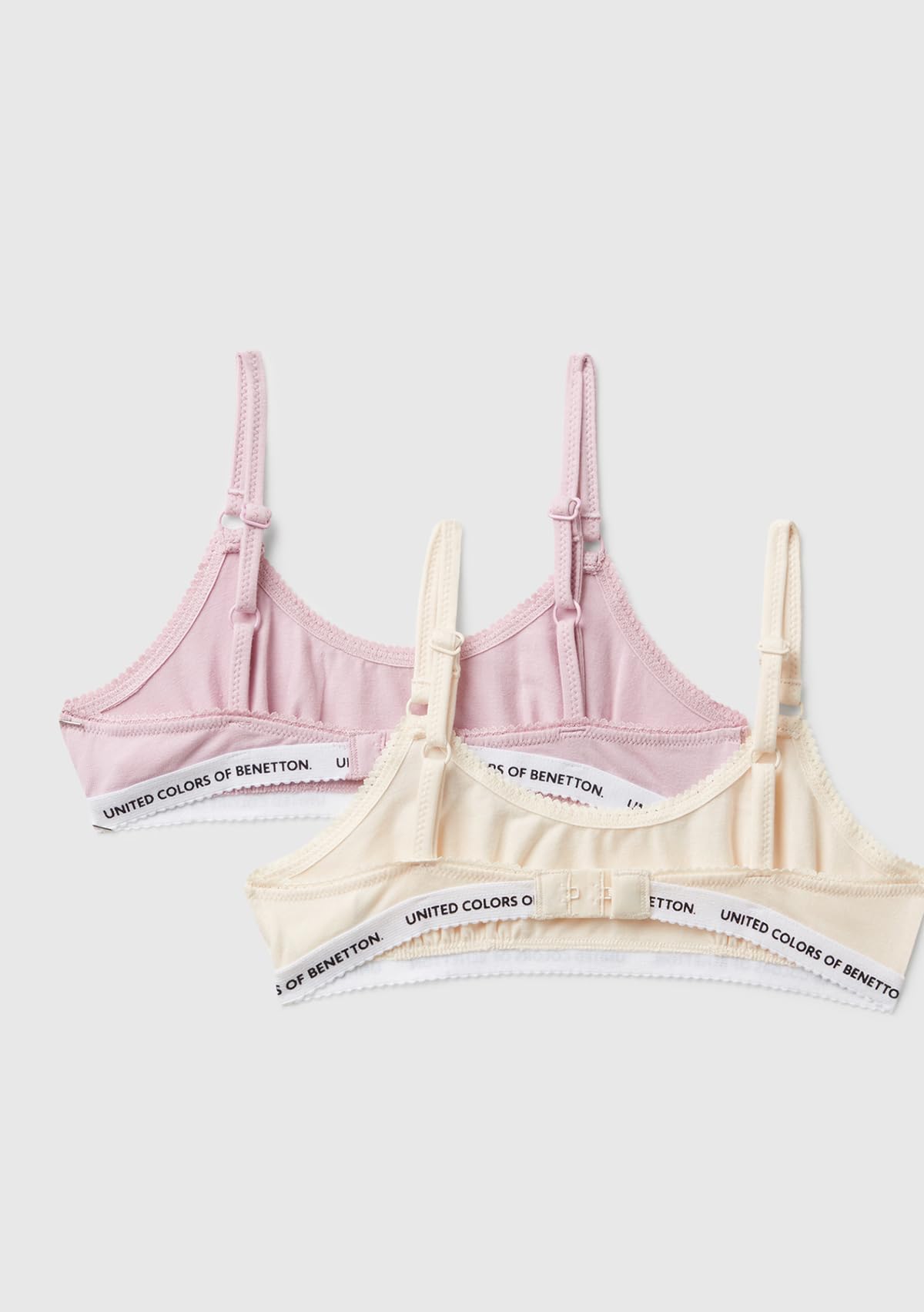 Benetton Brassiere Bambina Beige Taglia 120 Primo Reggiseno