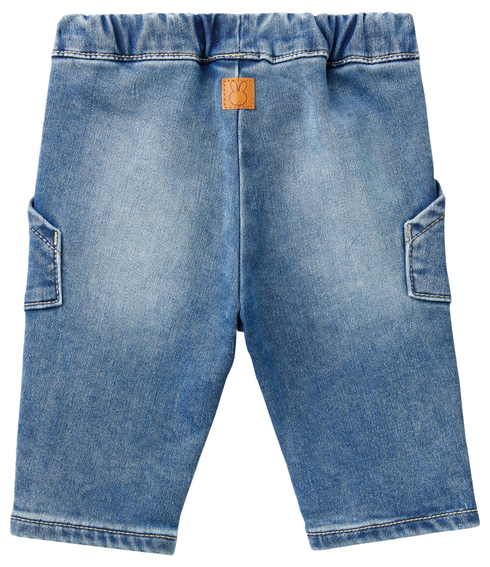 Benetton Pantaloni e Jeans Bimbo 74 Denim Termico