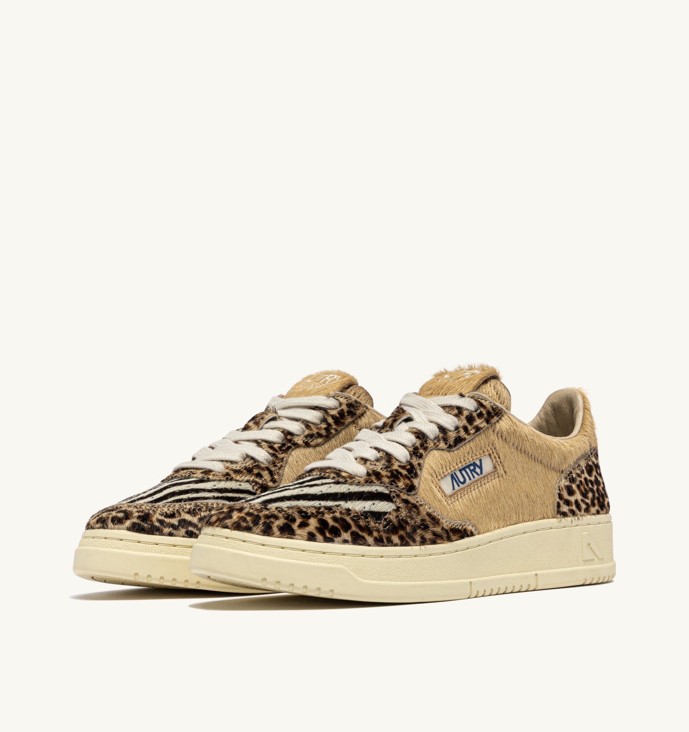 Autry Medalist Low AULW-JA02 sneakers donna Safari Leo Zebra