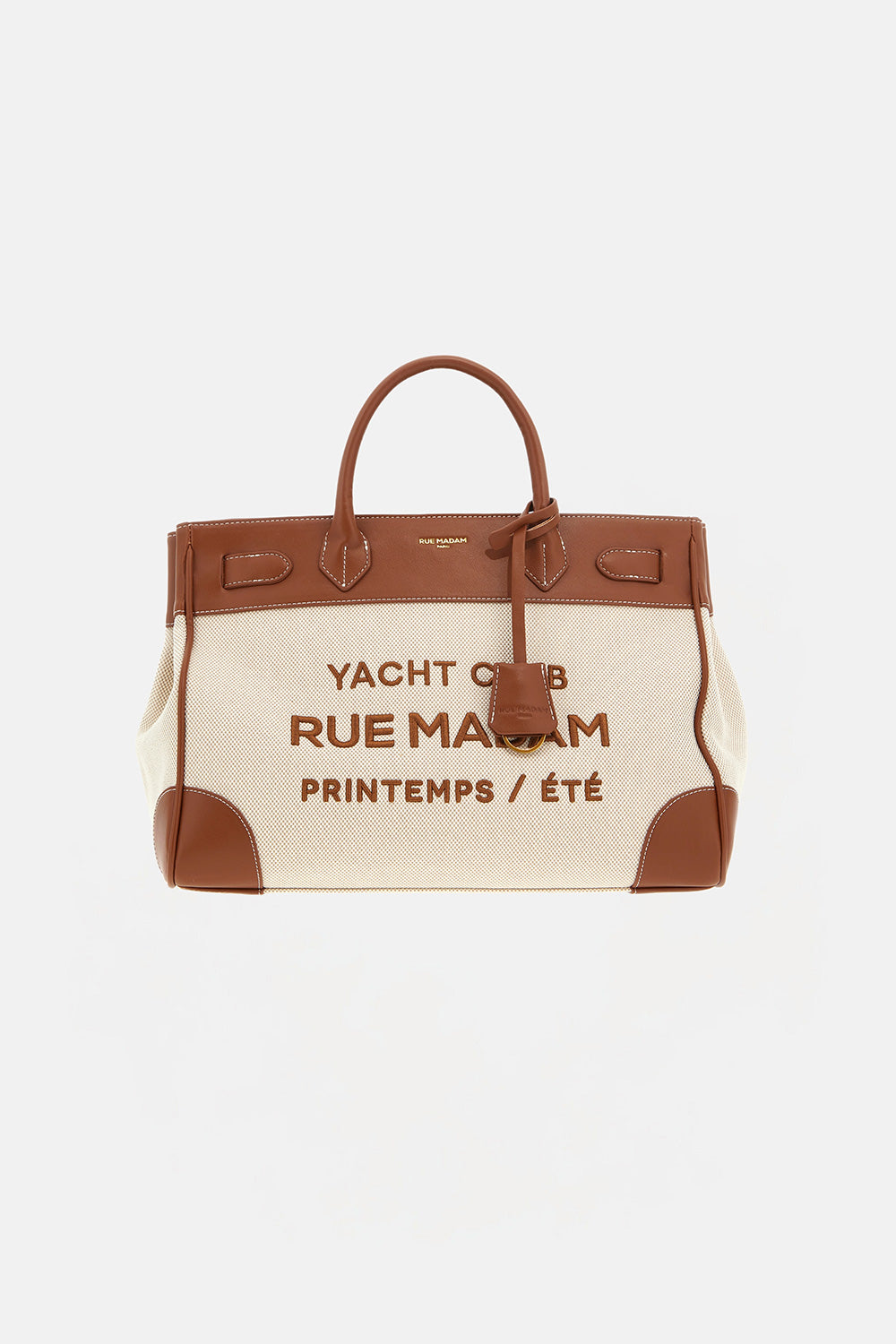 Rue Madam Riviera 1556 tote bag canvas brown
