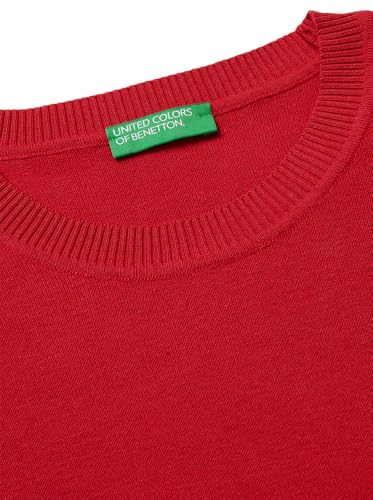 Benetton Maglieria 1C19D10FV Maglione Donna Tinta Unita Regular