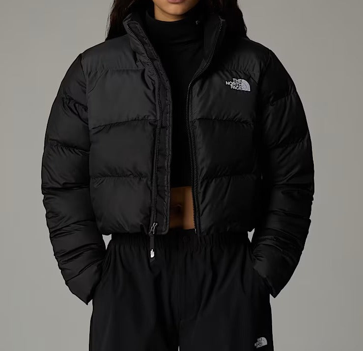The North Face Saikuru NF0A89JC Giacca Nera Cropped