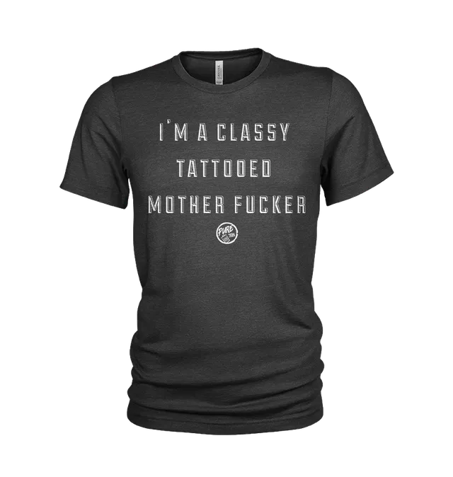 Pure Trash Classy Tattooed MF maglietta uomo vintage